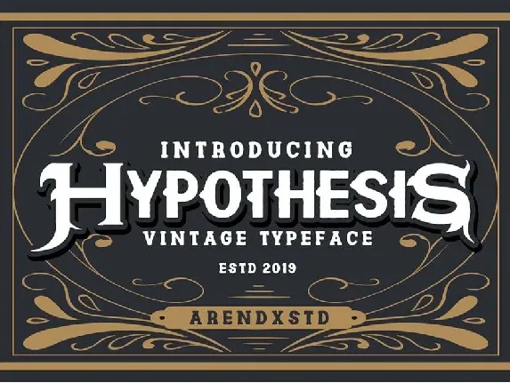 Hypothesis font