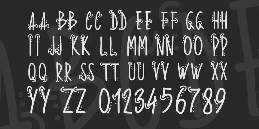 PW Whoops font