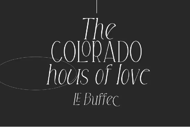 Free LE Buffec font