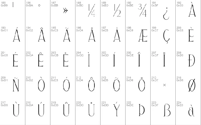 Free LE Buffec font