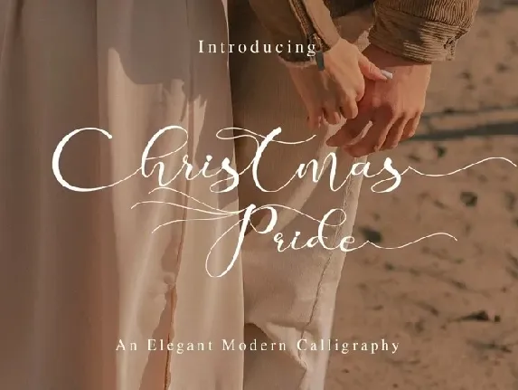 Christmas Pride Calligraphy font