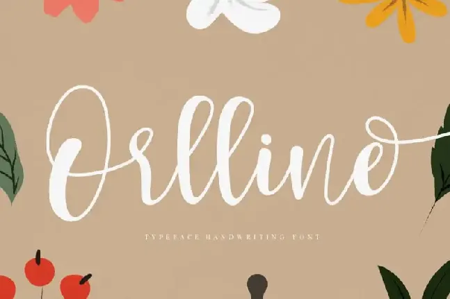 Orlline Script font