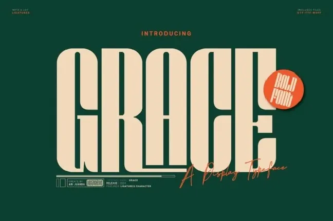 Grace font