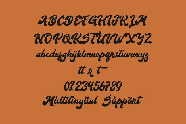 Medang font