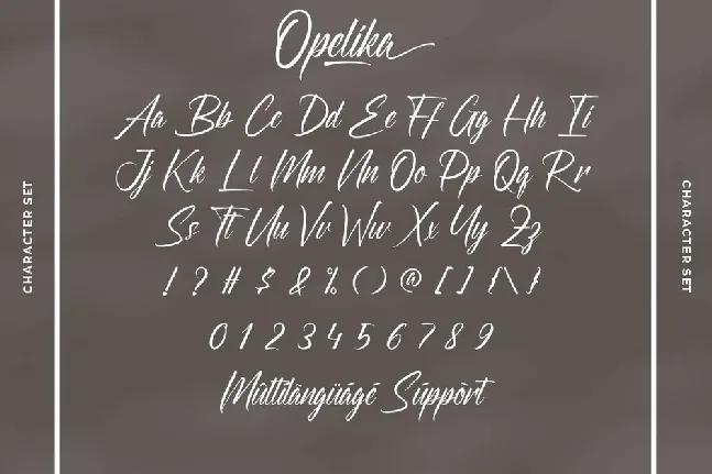 Opelika font