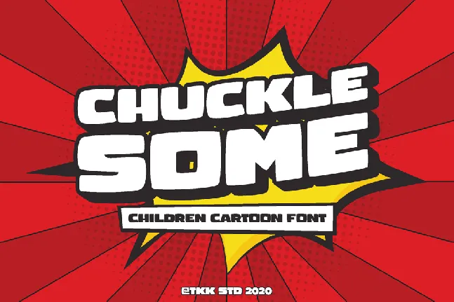 CHUCKLESOME font