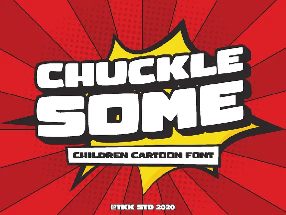 CHUCKLESOME font