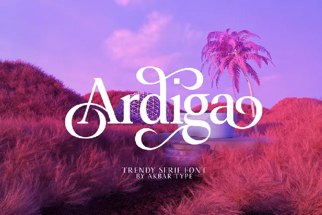 Ardiga font