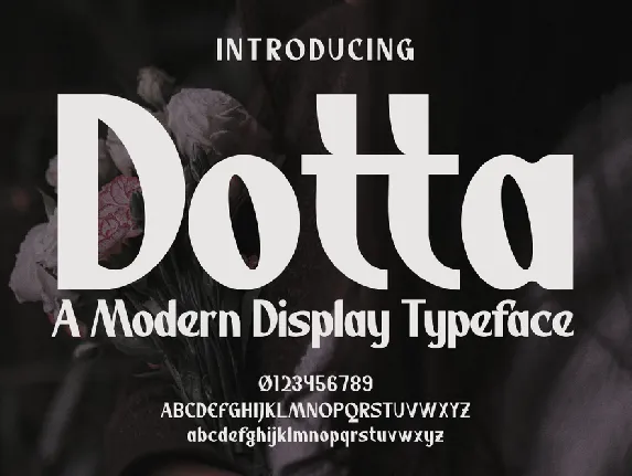 Dotta font