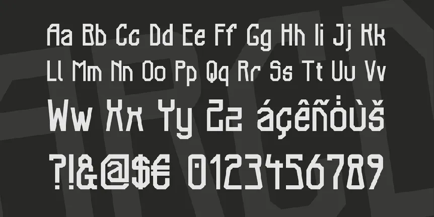 Elb-Tunnel font