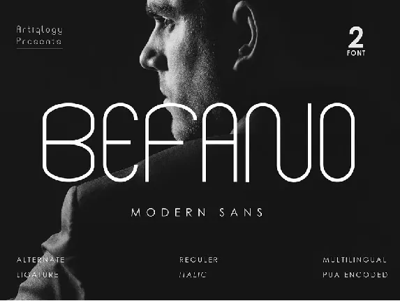 BEFANO font