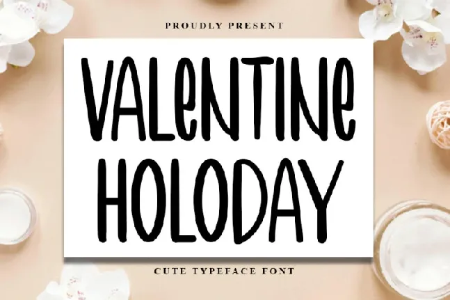 Valentine Holiday font