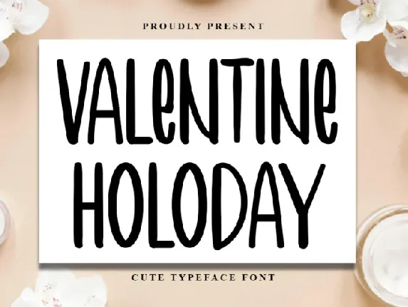 Valentine Holiday font