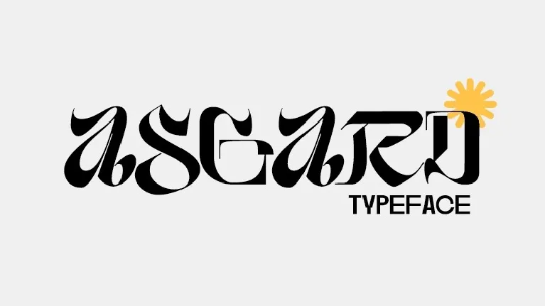 Asgard Typeface font