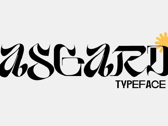 Asgard Typeface font