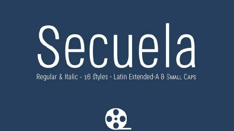 Secuela font