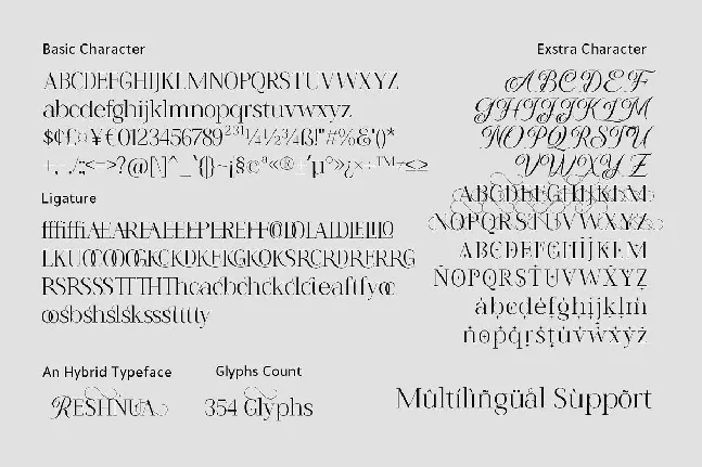 Reshnua font