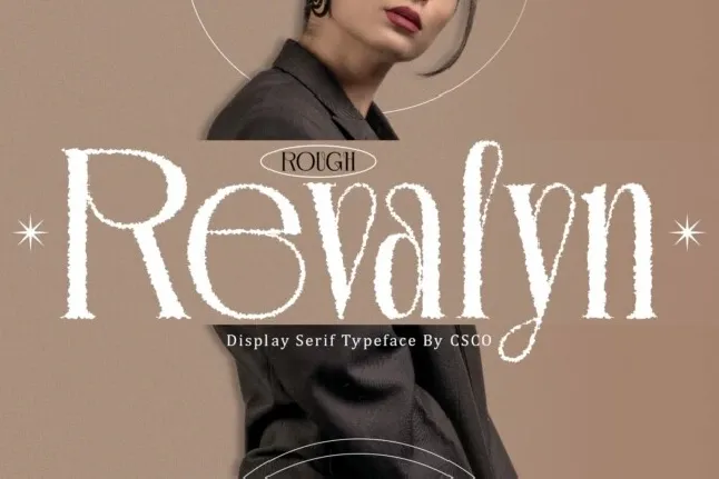 Revalyn Rough font