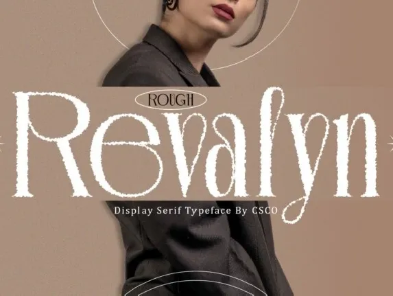 Revalyn Rough font