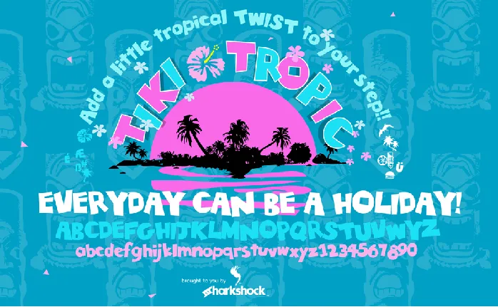 Tiki Tropic font