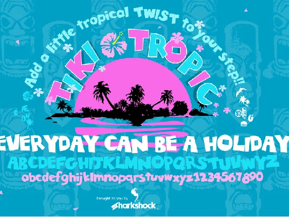 Tiki Tropic font