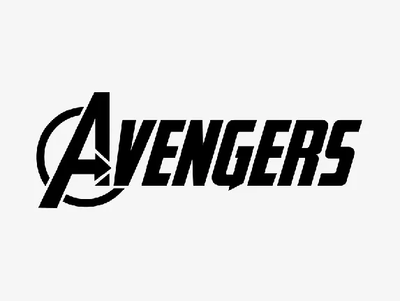 Avengers Family font