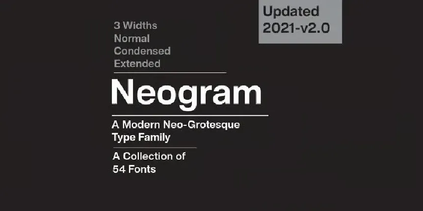 Neogram Family font