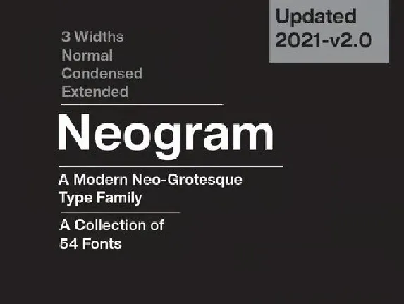 Neogram Family font