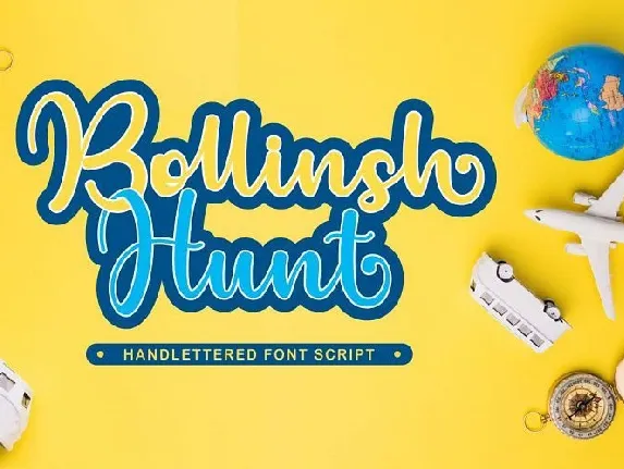 Bollinsh Hunt Script font