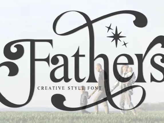 Fathers font