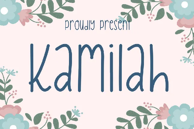 Kamilah font