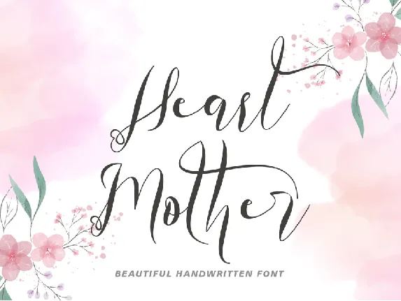 Heart Mother font