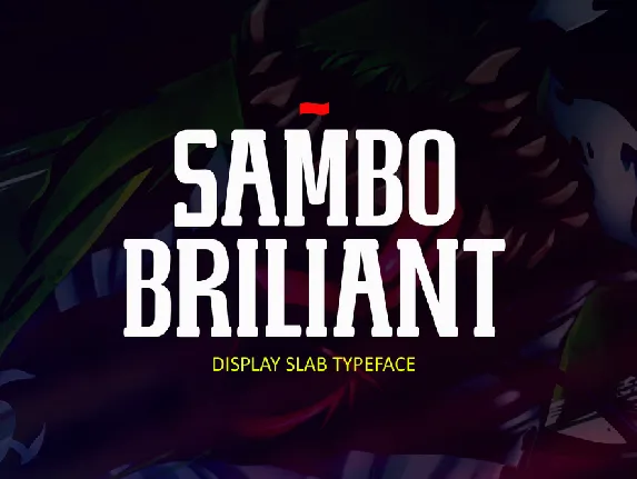 Sambo Briliant font