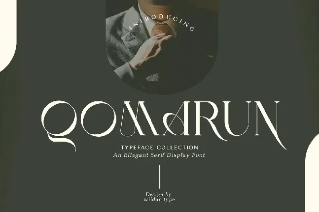 Qomarun Serif font