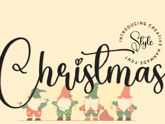 Christmas Script font