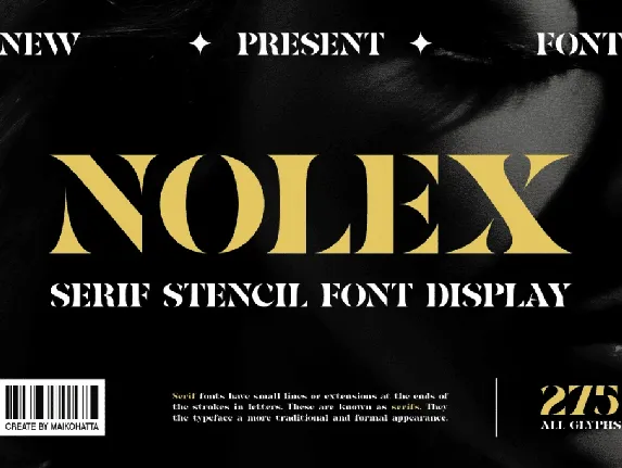 NOLEX font