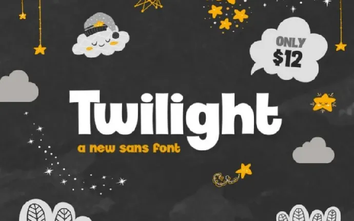 Twilight Free font