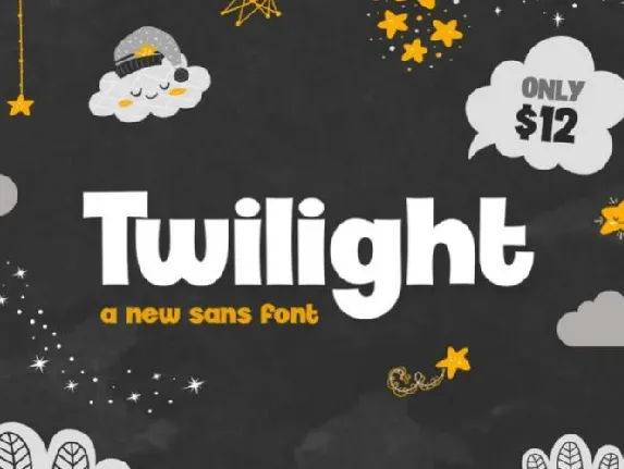 Twilight Free font