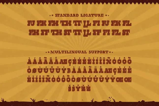 Wild Justice - Free Trial font