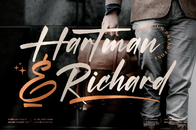 Hartman & Richard font