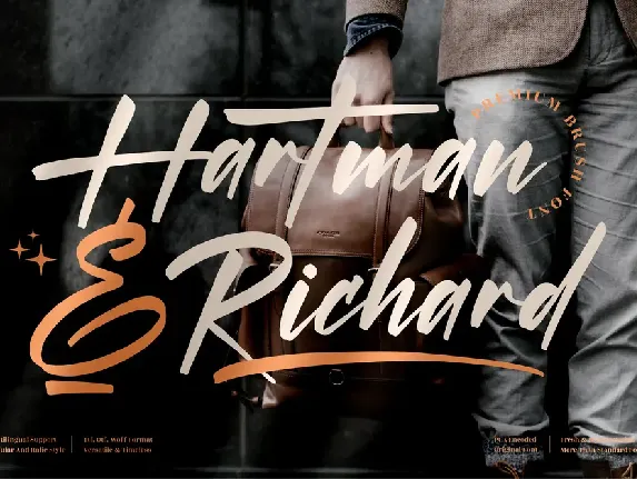 Hartman & Richard font