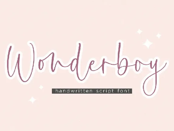 Wonderboy font