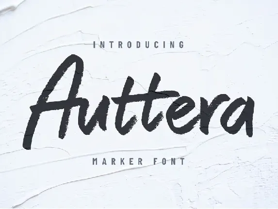 Auttera font