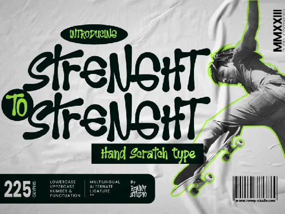 Strenght To Strenght font