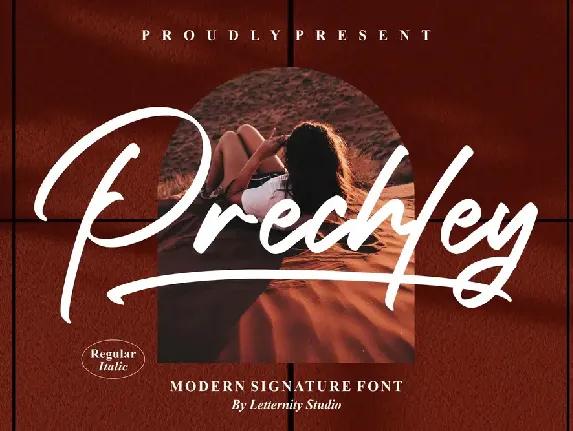 Prechley font