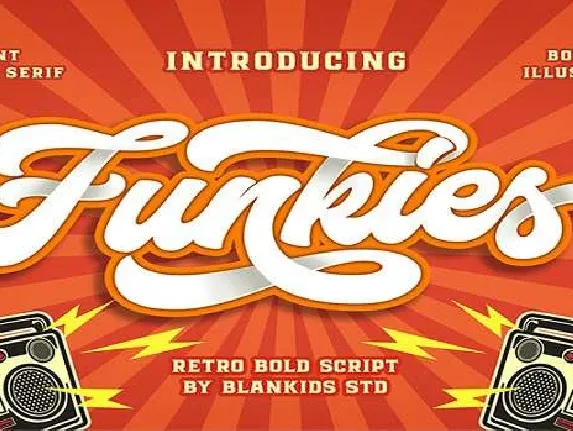 Funkies font