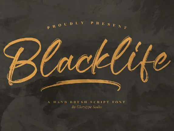 Blacklife font