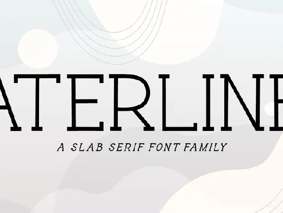 Aterline font