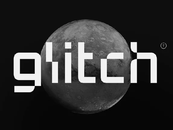 Glitch Demo font