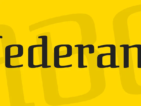 Federant font